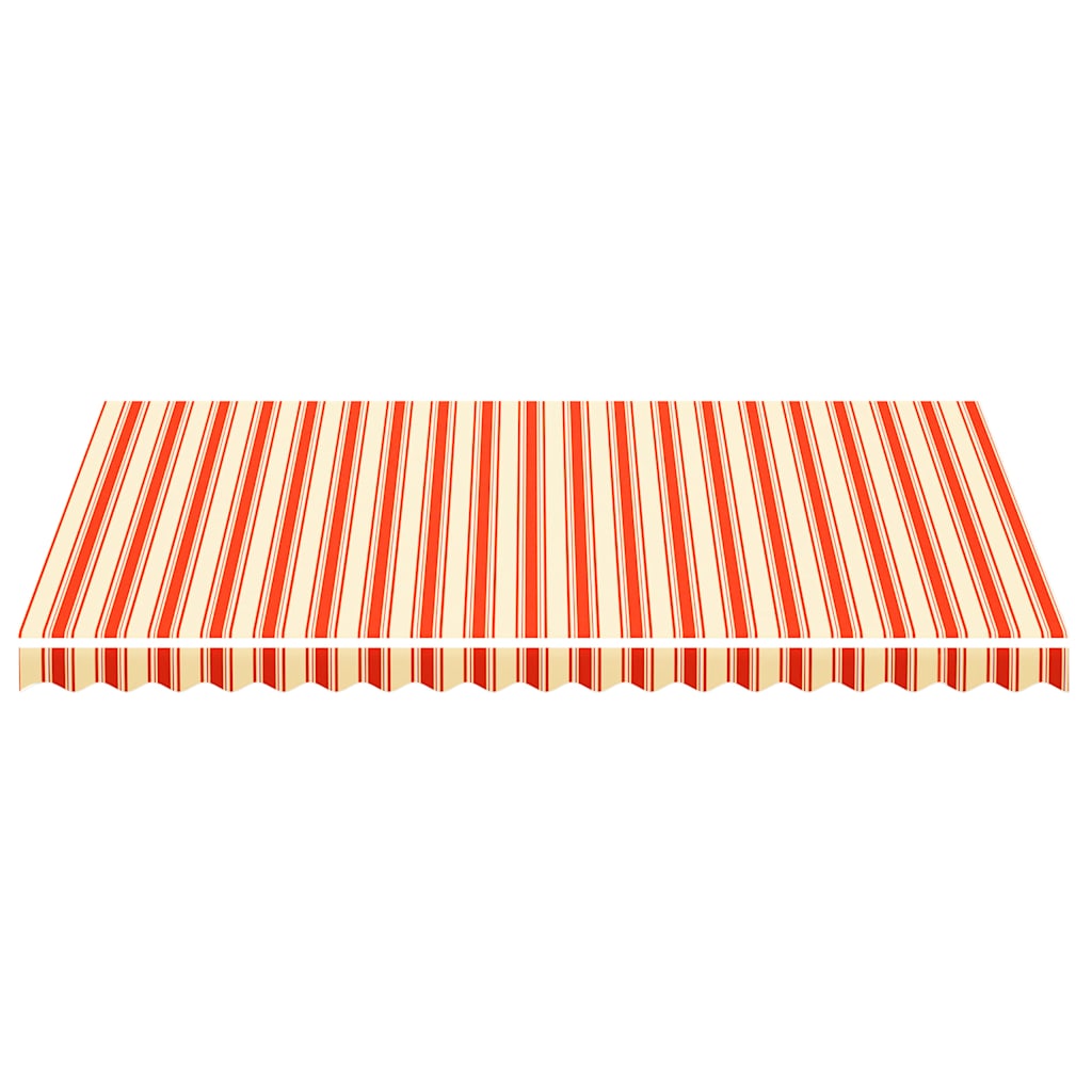 Awning Replacement Fabric Yellow and Orange 450x300cm Polyester