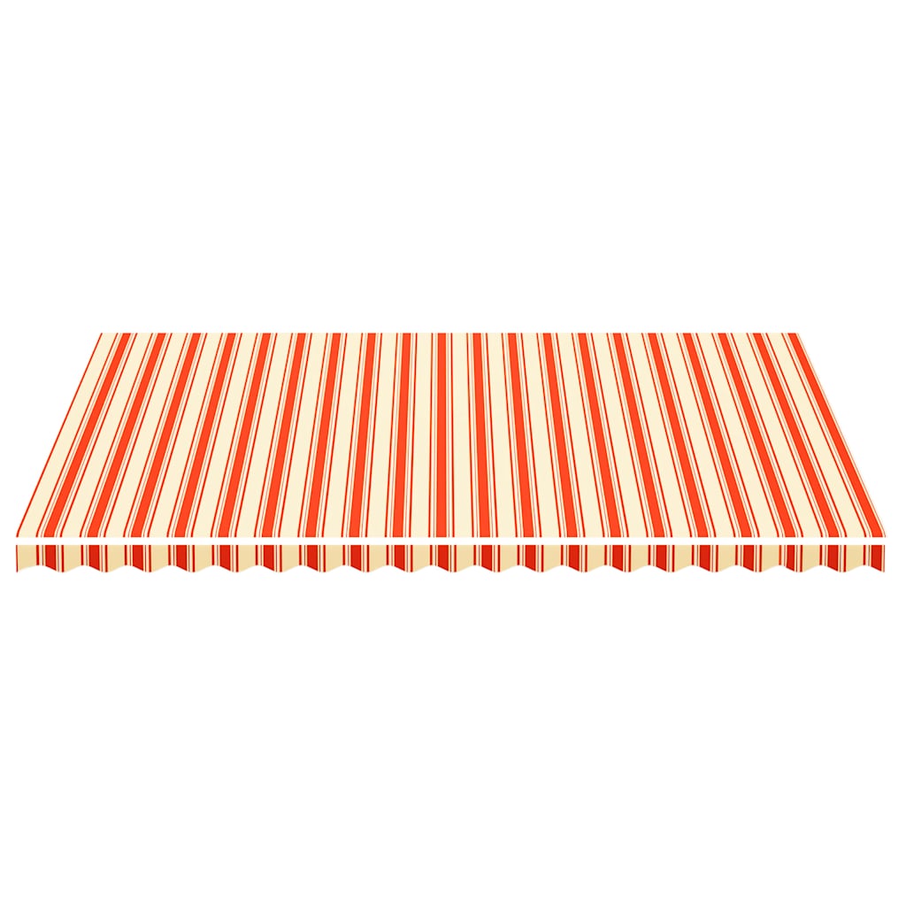 Awning Replacement Fabric Yellow and Orange 500x350cm Polyester