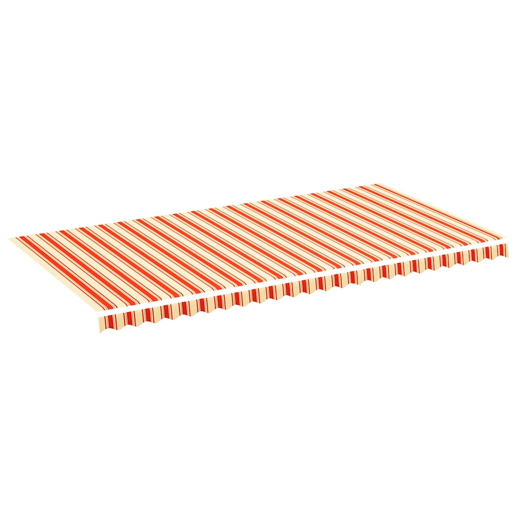 Awning Replacement Fabric Yellow and Orange 600x300cm Polyester