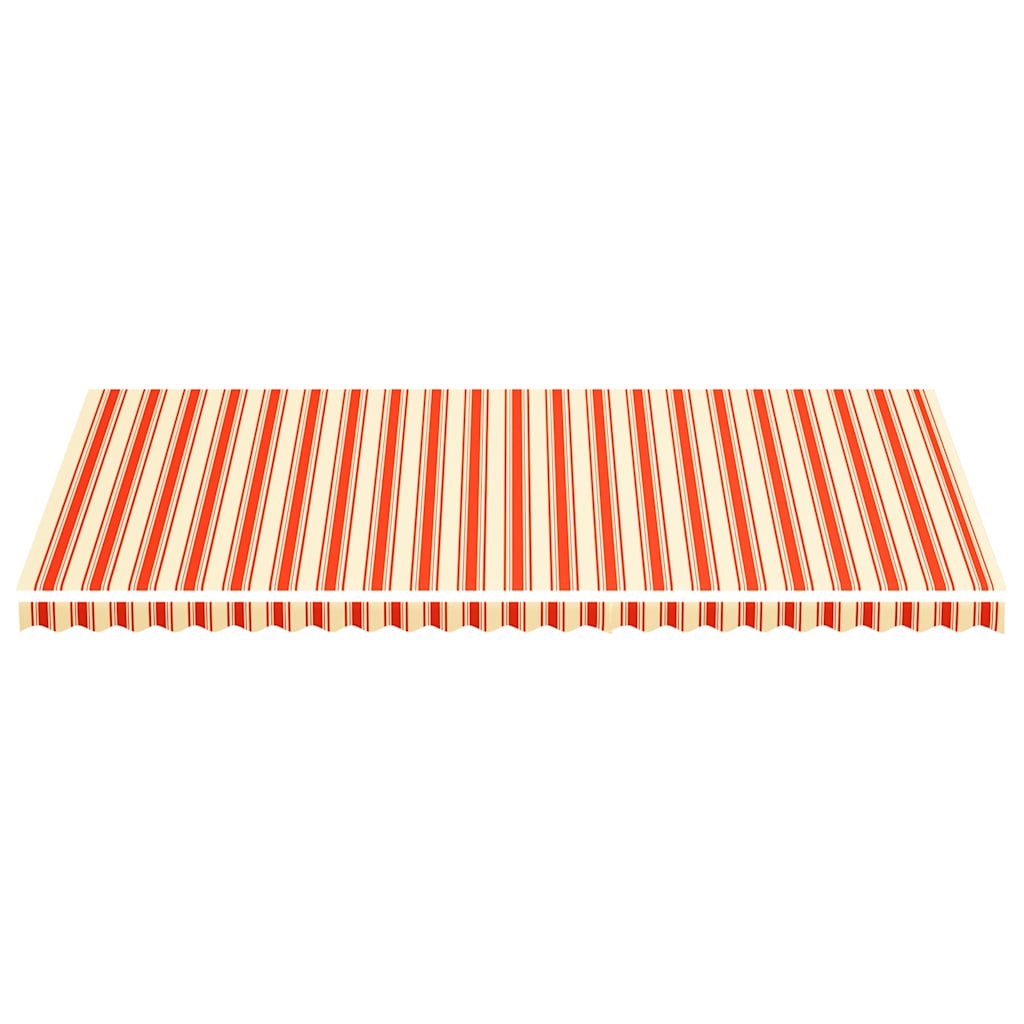 Awning Replacement Fabric Yellow and Orange 600x300cm Polyester