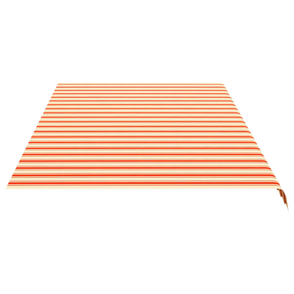 Awning Replacement Fabric Yellow and Orange 600x300cm Polyester