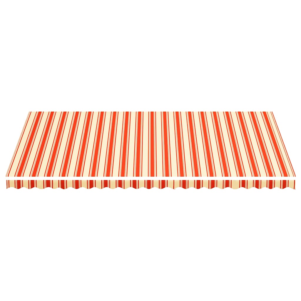 Awning Replacement Fabric Yellow and Orange 600x350cm Polyester