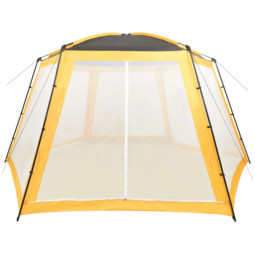 Pool Tent Fabric 590x520x250 cm Yellow