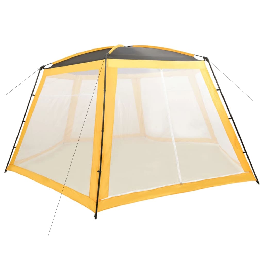 Pool Tent Fabric 660x580x250 cm Yellow