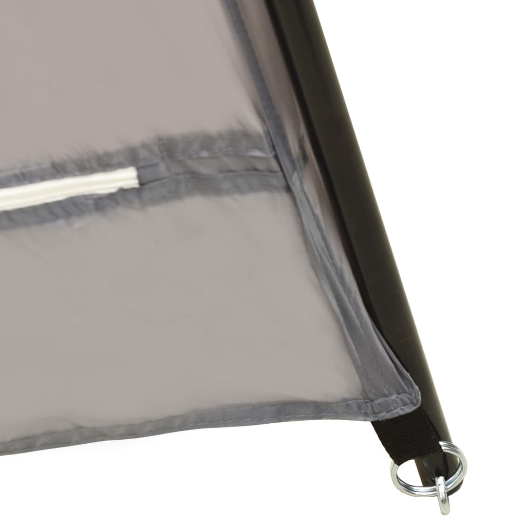 Pool Tent Fabric 590x520x250 cm Grey