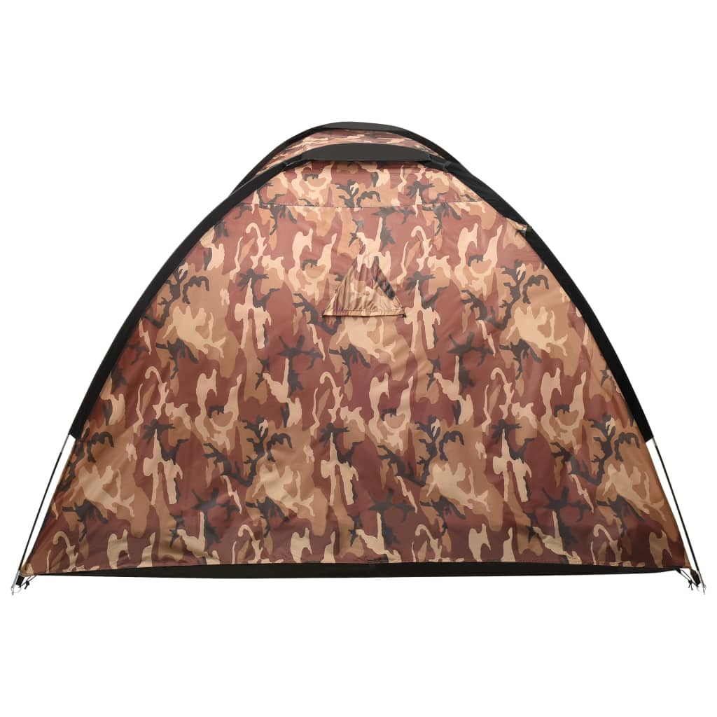 vidaXL Camping Igloo Tent 650x240x190 cm 8 Person Camouflage