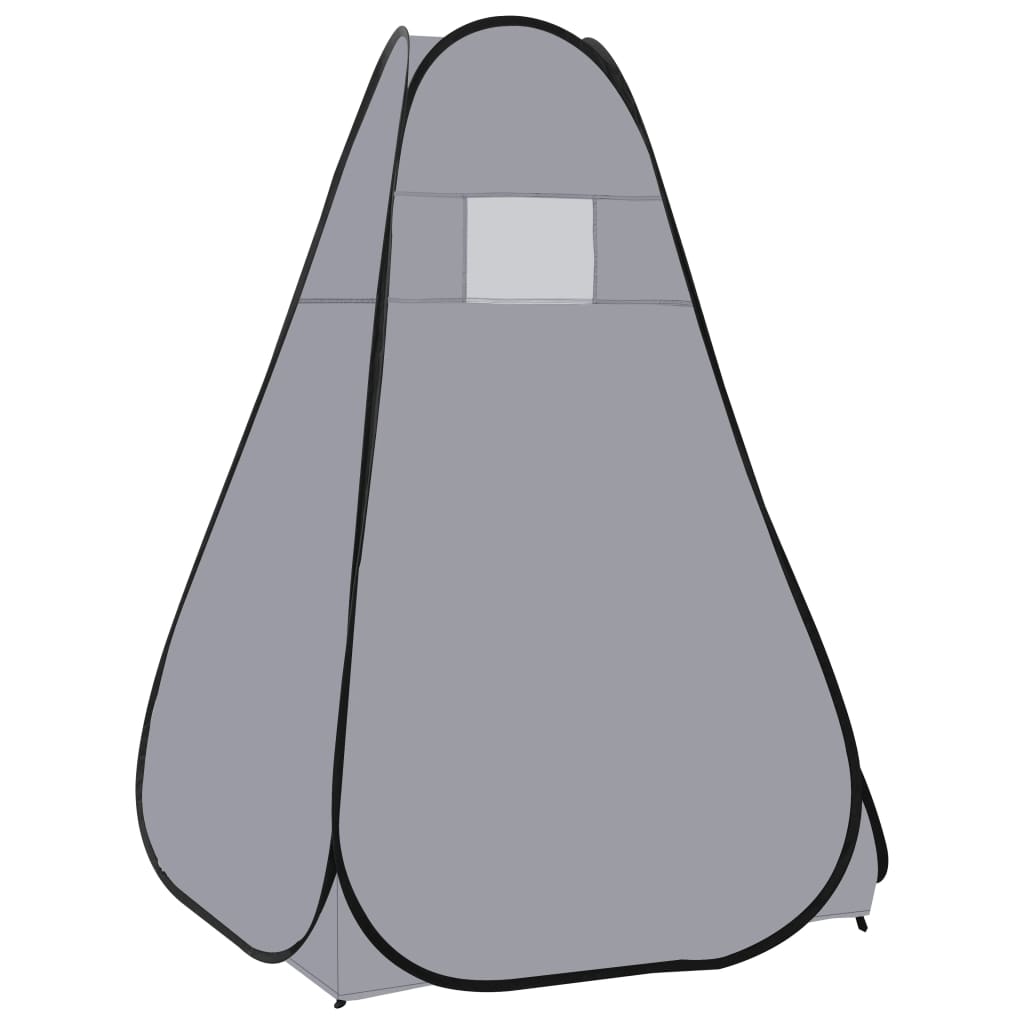 Pop Up Shower Tent Grey