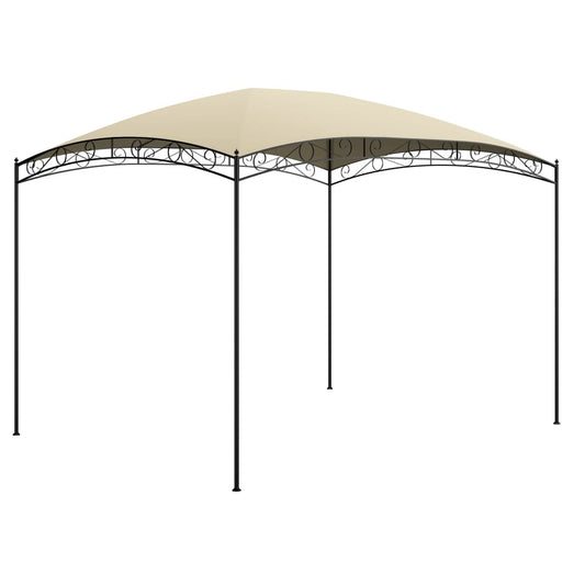 Gazebo | Cream | Steel | Large | Durable | Gazebo | Rectangular