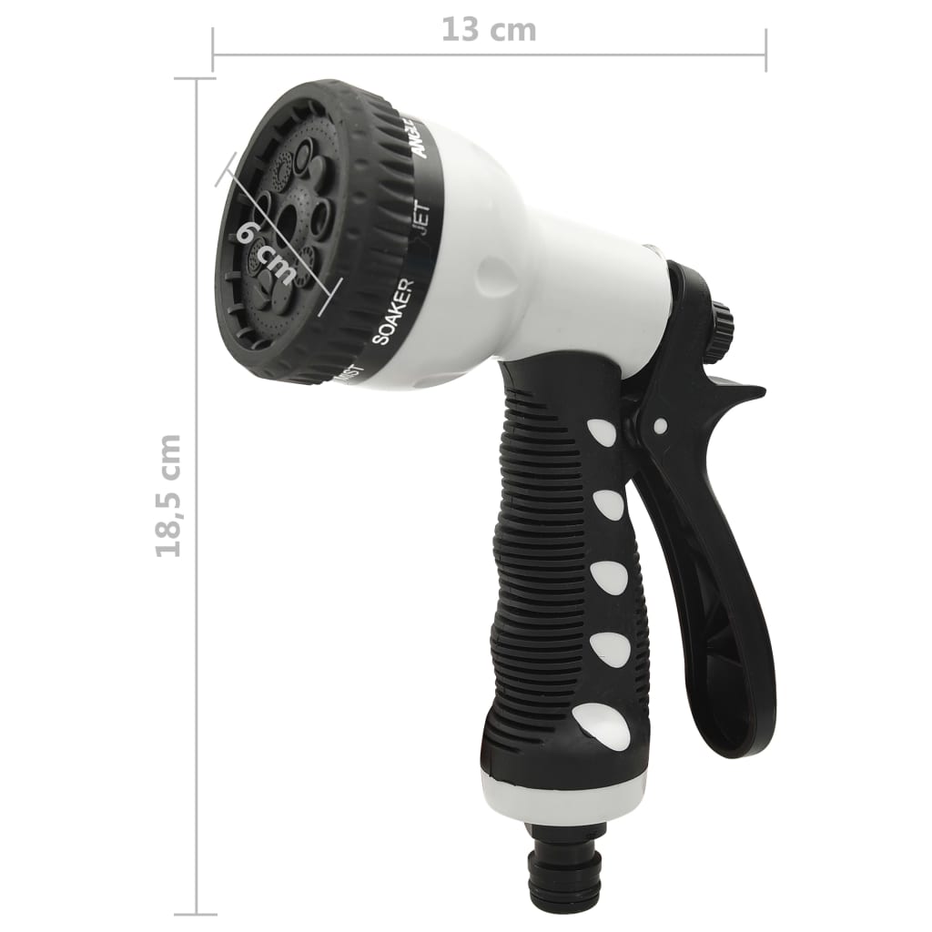 vidaXL 9 Function Garden Spray Gun Set