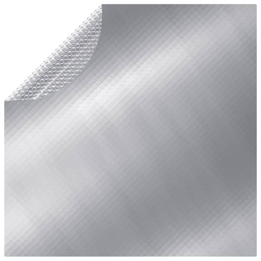 vidaXL Pool Cover Silver 488 cm PE