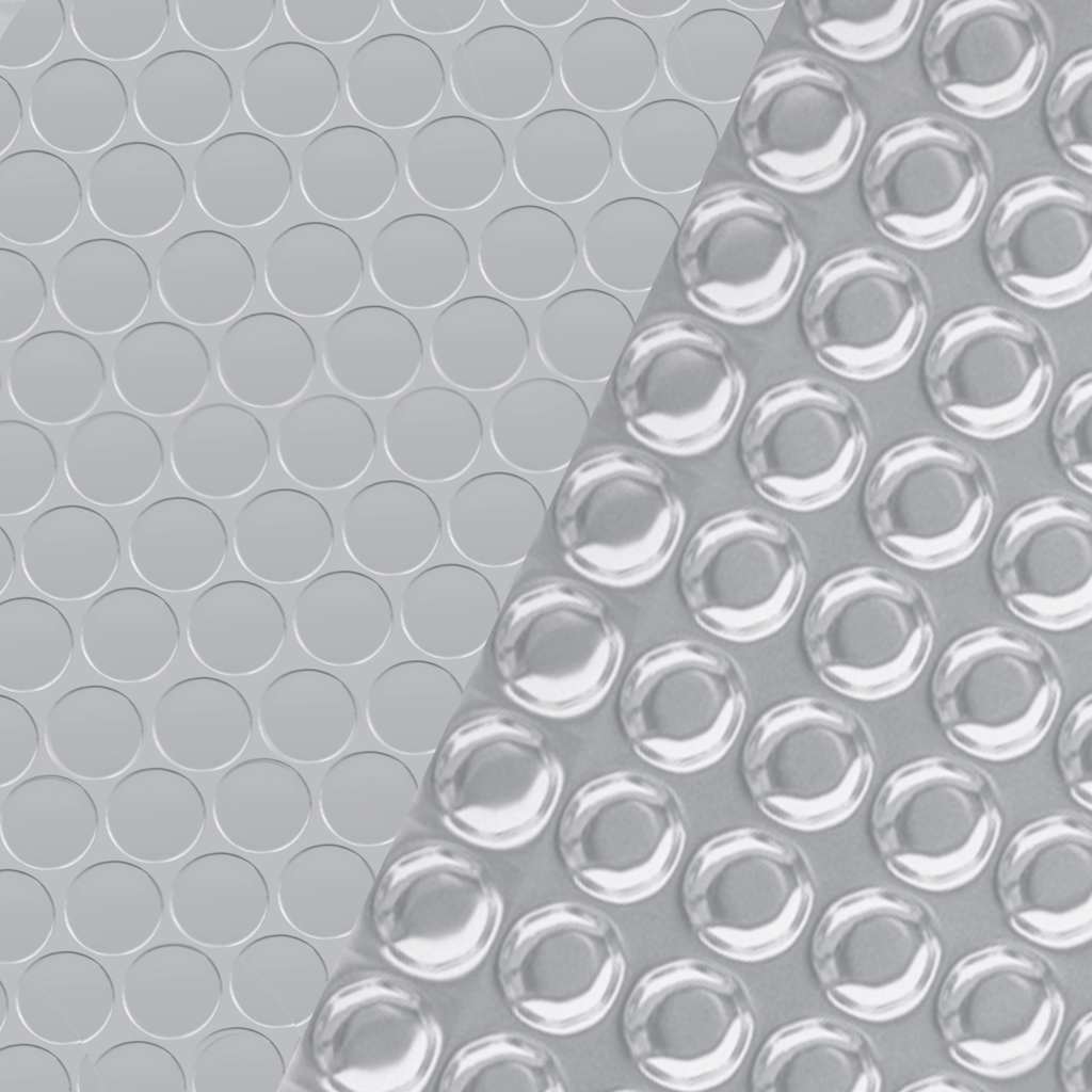 Pool Cover Silver 549x274 cm PE