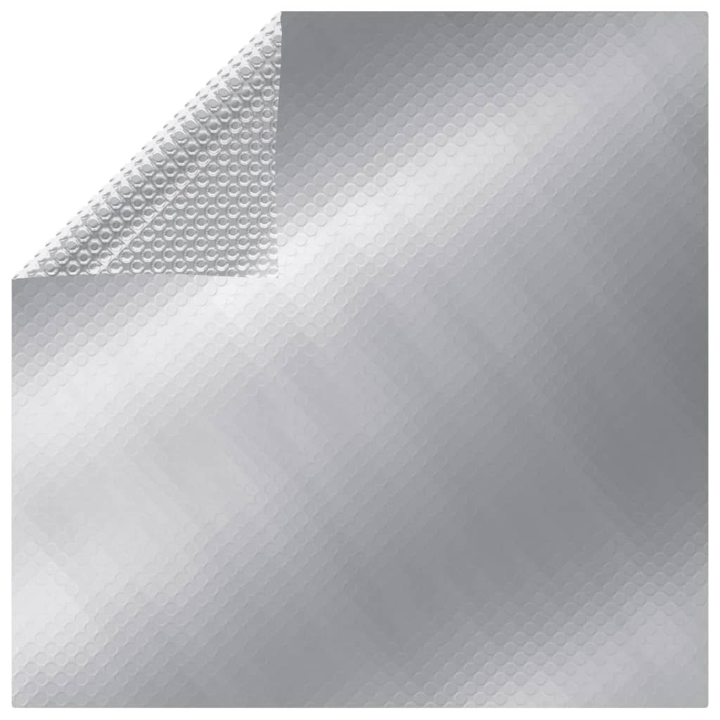 93100 vidaXL Pool Cover Silver 975x488 cm PE