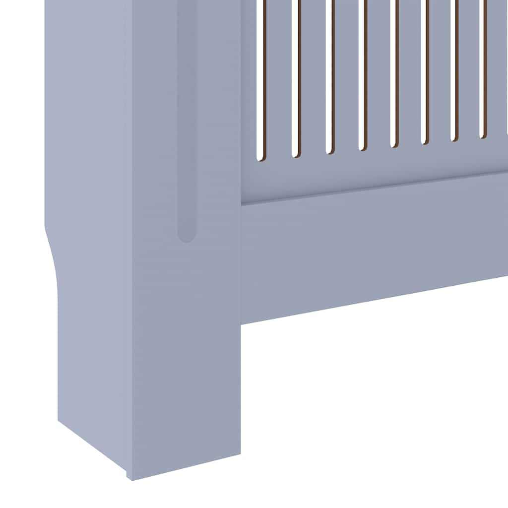 MDF Radiator Cover Grey 205 cm