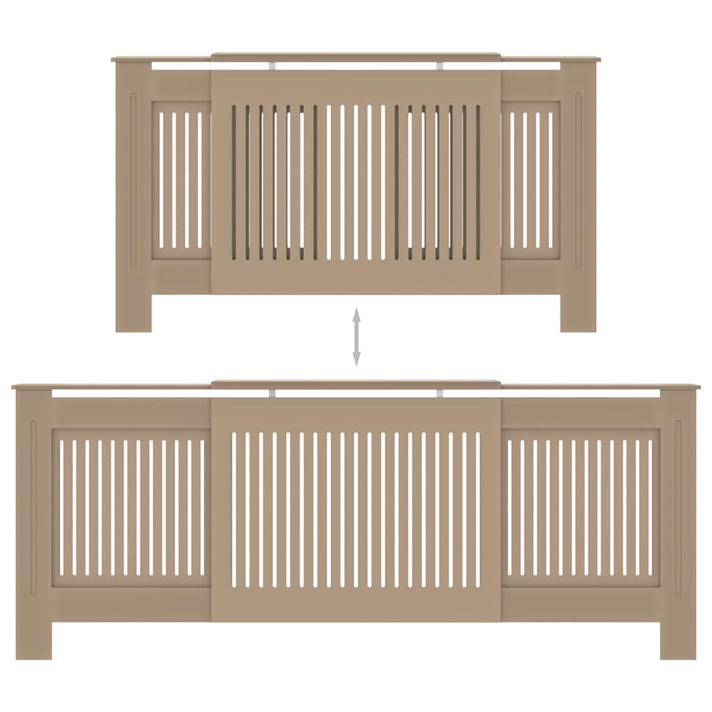 Engineered Wood Radiator Cover 205 cm