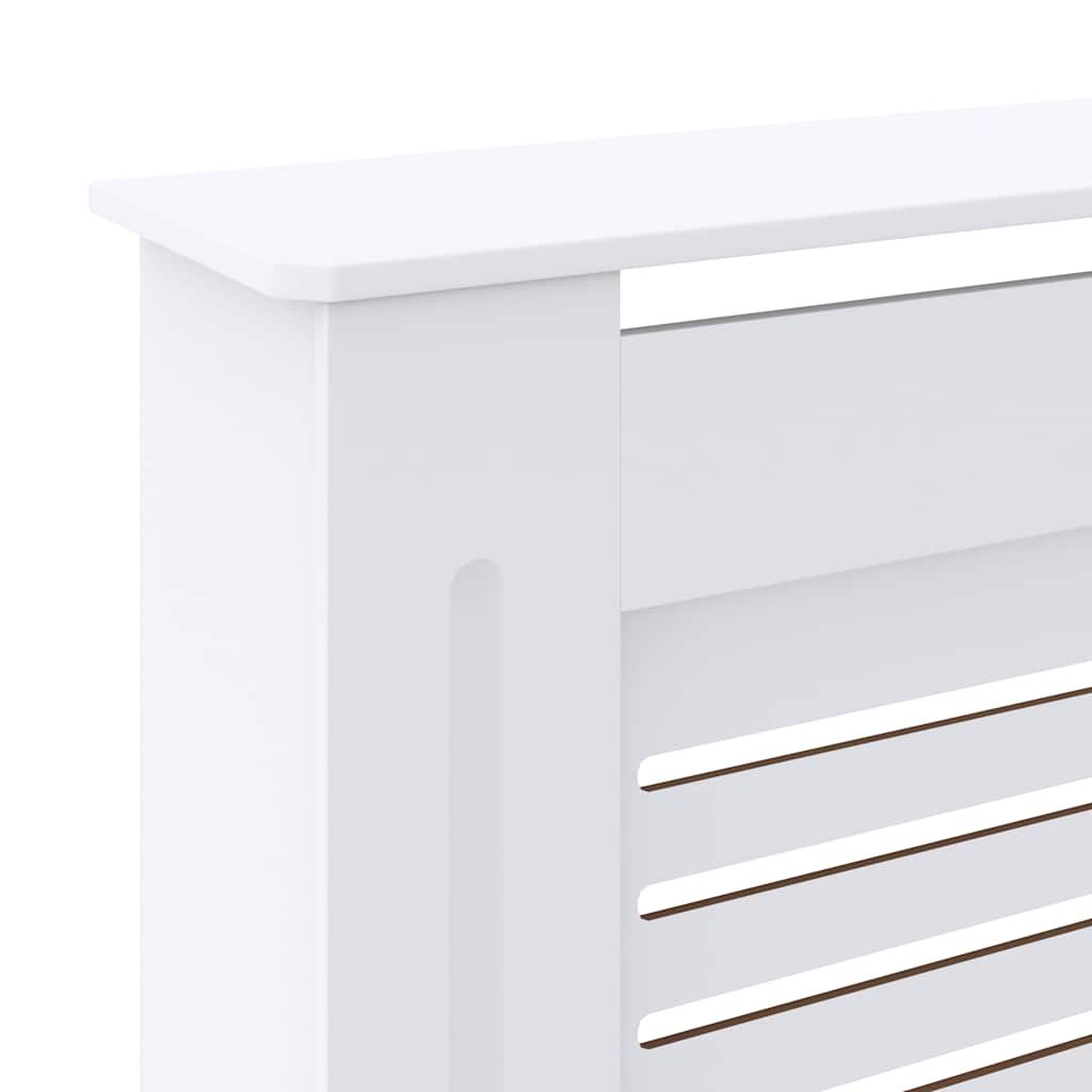 MDF Radiator Cover White 205 cm