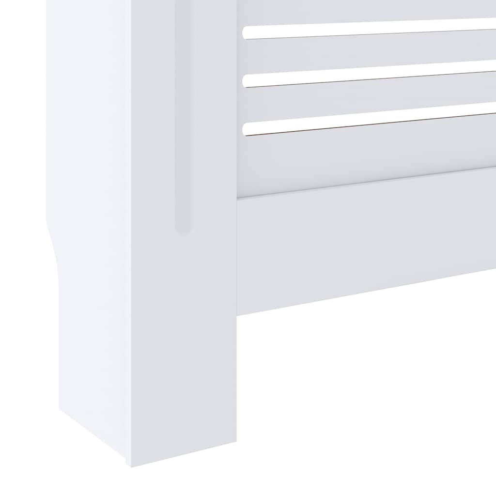 MDF Radiator Cover White 205 cm