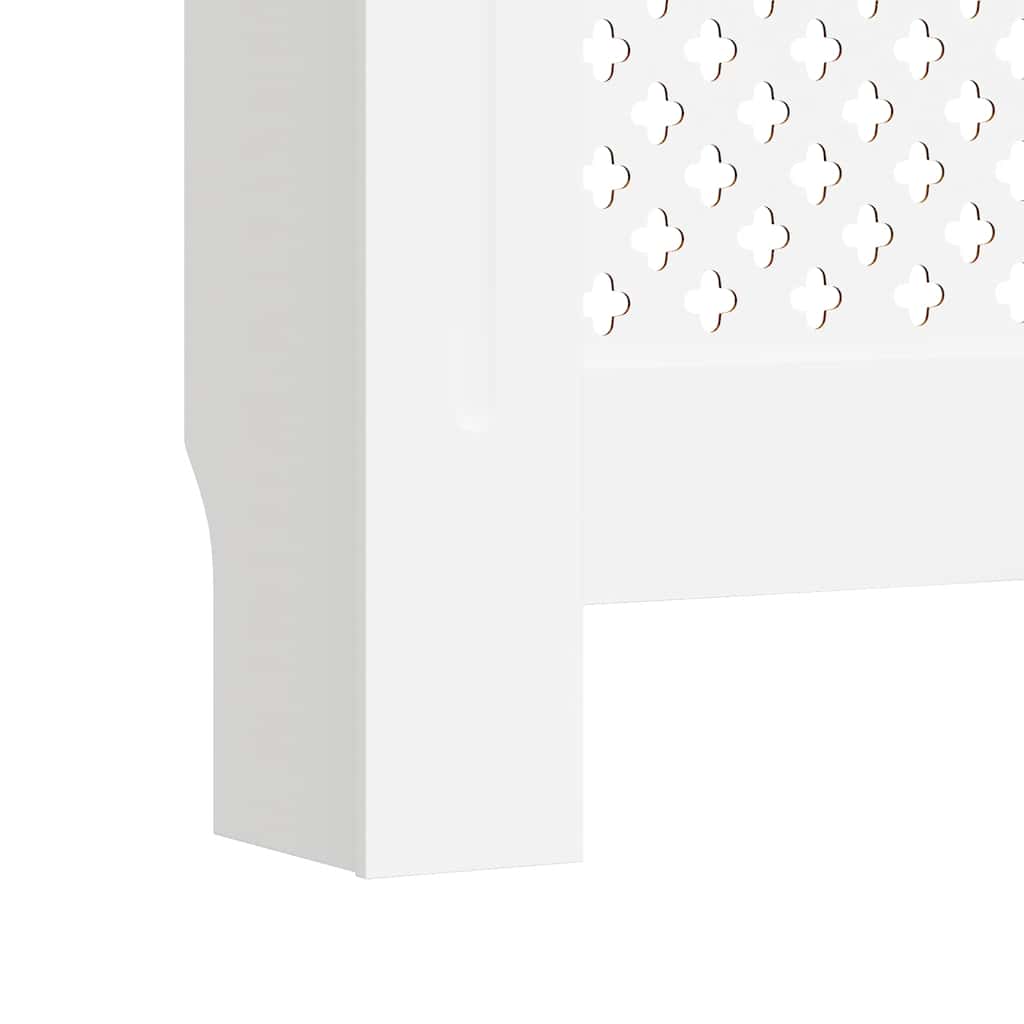 MDF Radiator Cover White 205 cm