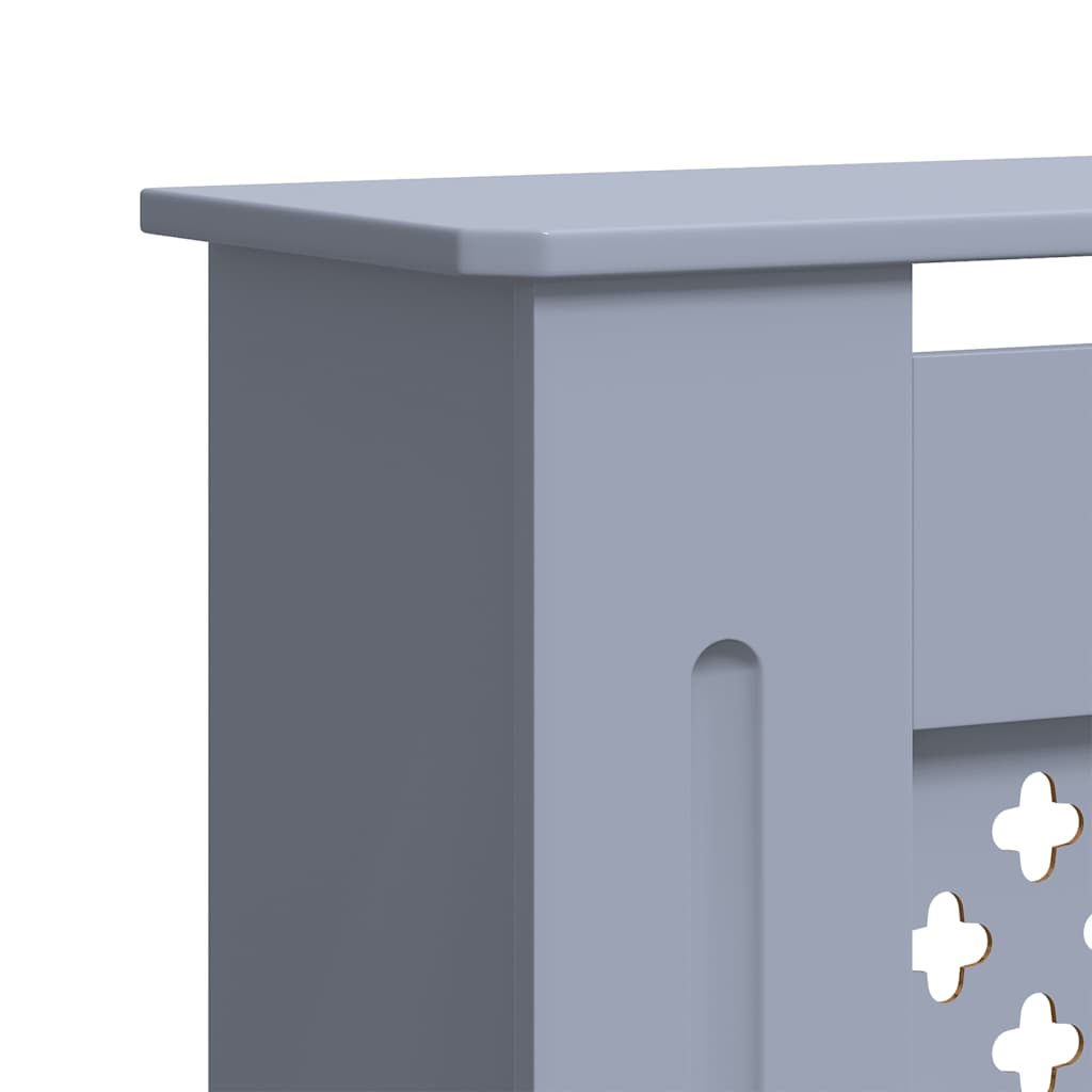 MDF Radiator Cover Grey 205 cm