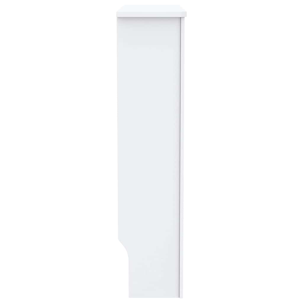 Engineered Wood Radiator Cover White 78 cm