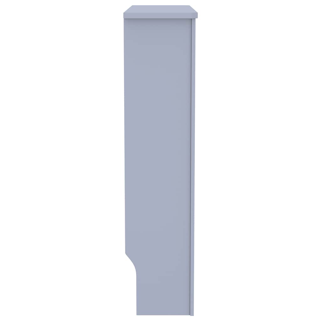 Engineered Wood Radiator Cover Grey 78 cm