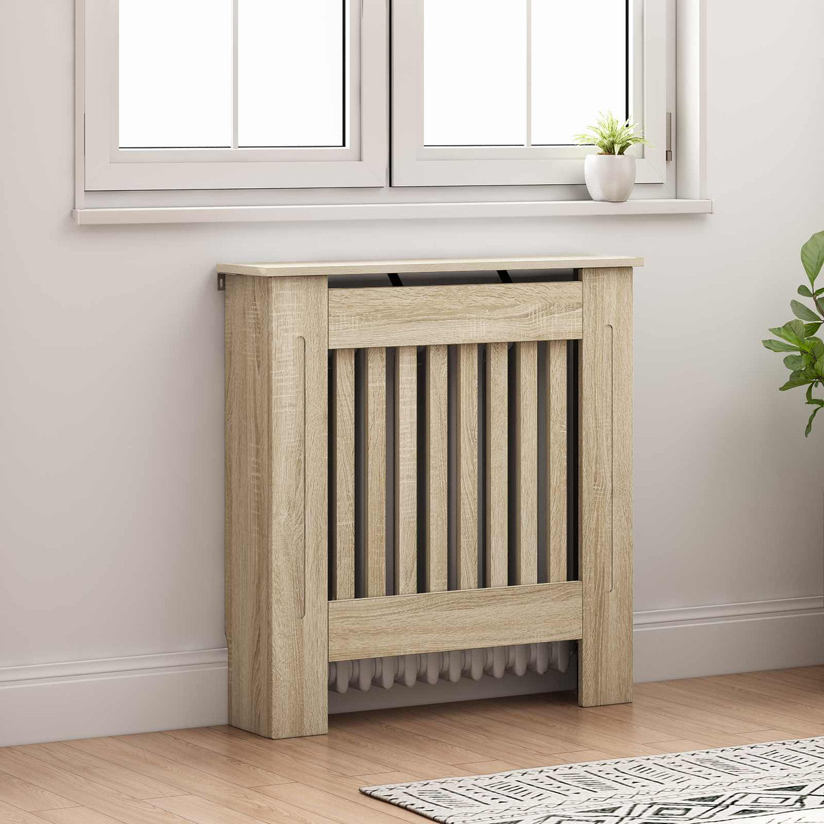 Engineered Wood Radiator Cover 78 cm