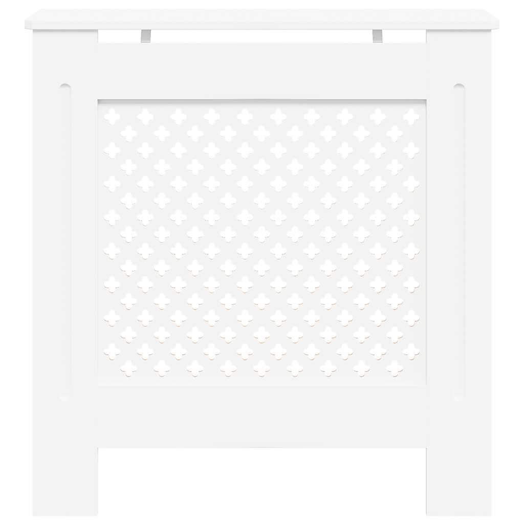 MDF Radiator Cover White 78 cm
