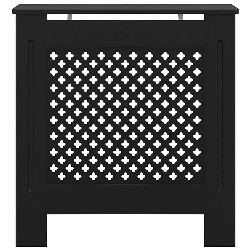 MDF Radiator Cover Black 78 cm