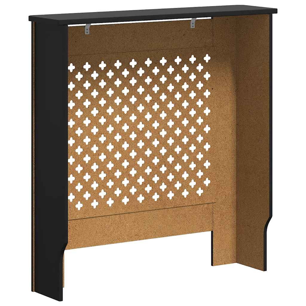 MDF Radiator Cover Black 78 cm