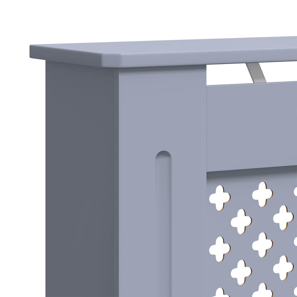 MDF Radiator Cover Grey 78 cm