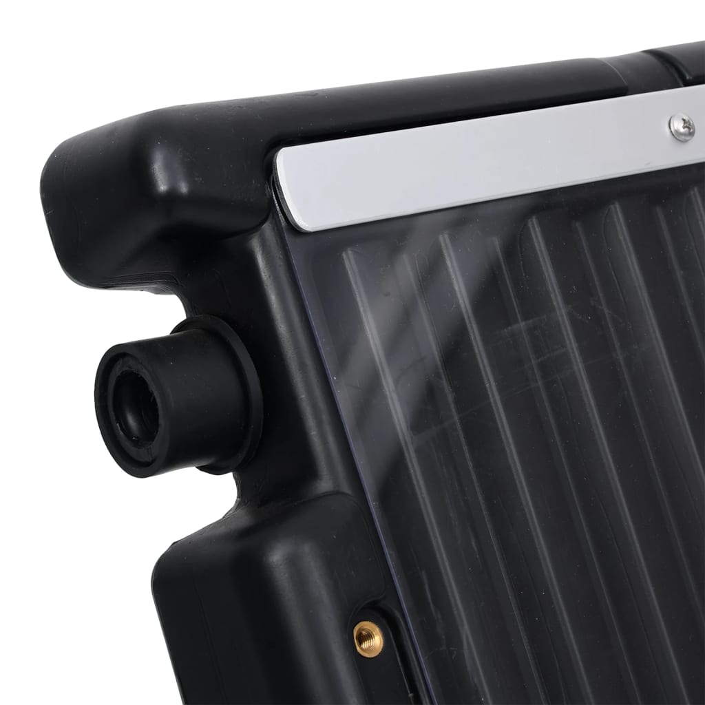 Solar Pool Heater | Set of 2 | Black | PE, aluminium | Standard