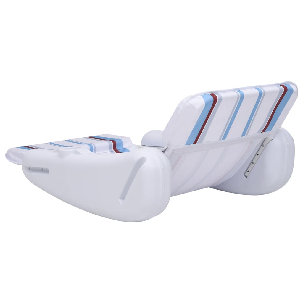 Pool Chair | White, blue, brown | HDPE, polyester | Large | Foldable