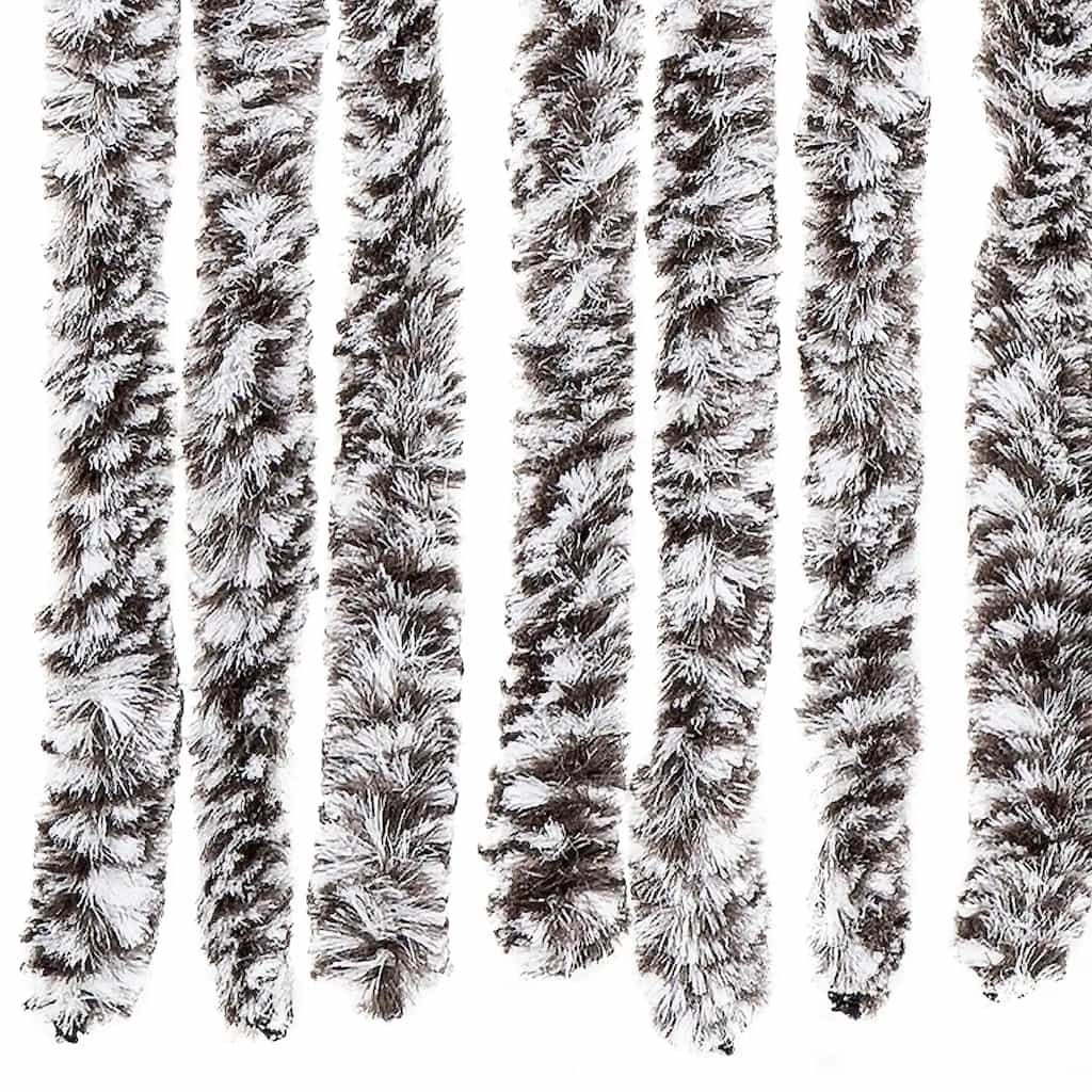 Insect Curtain Brown and Beige 56x200 cm Chenille