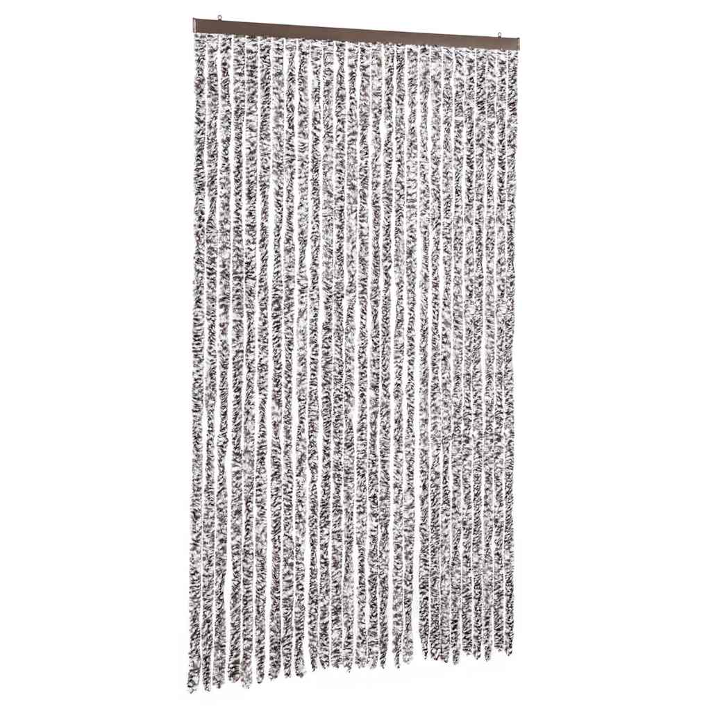 Insect Curtain Brown and Beige 118x220 cm Chenille