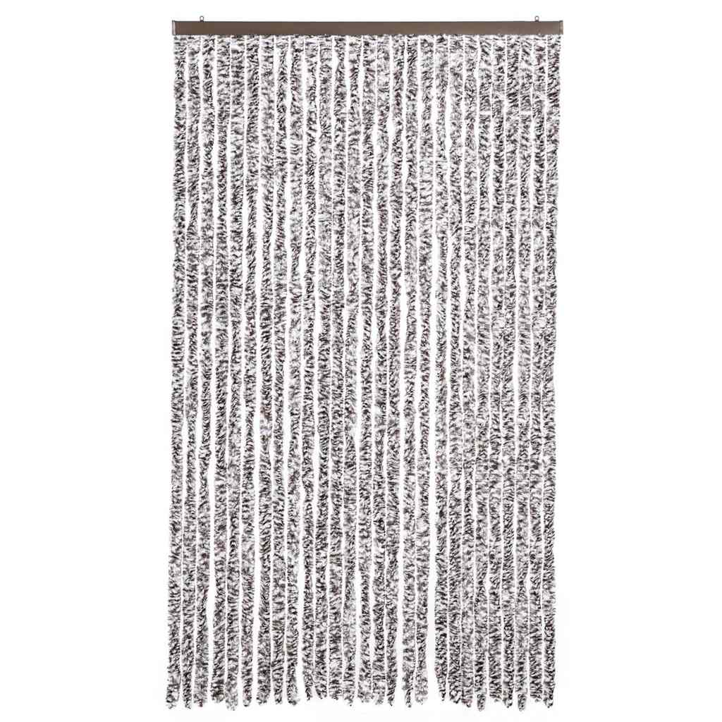 Insect Curtain Brown and Beige 118x220 cm Chenille