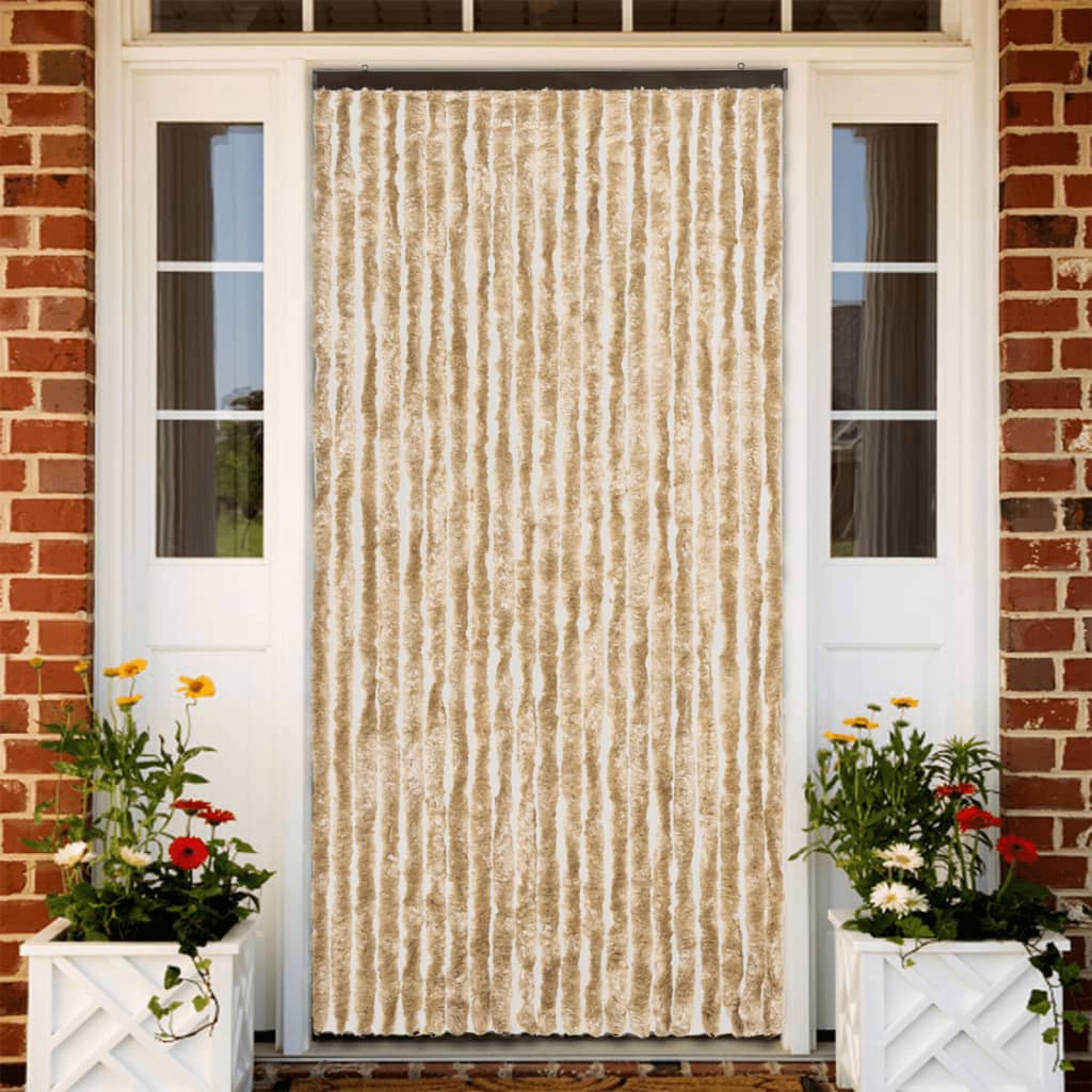 Insect Curtain Beige 90x200 cm Chenille