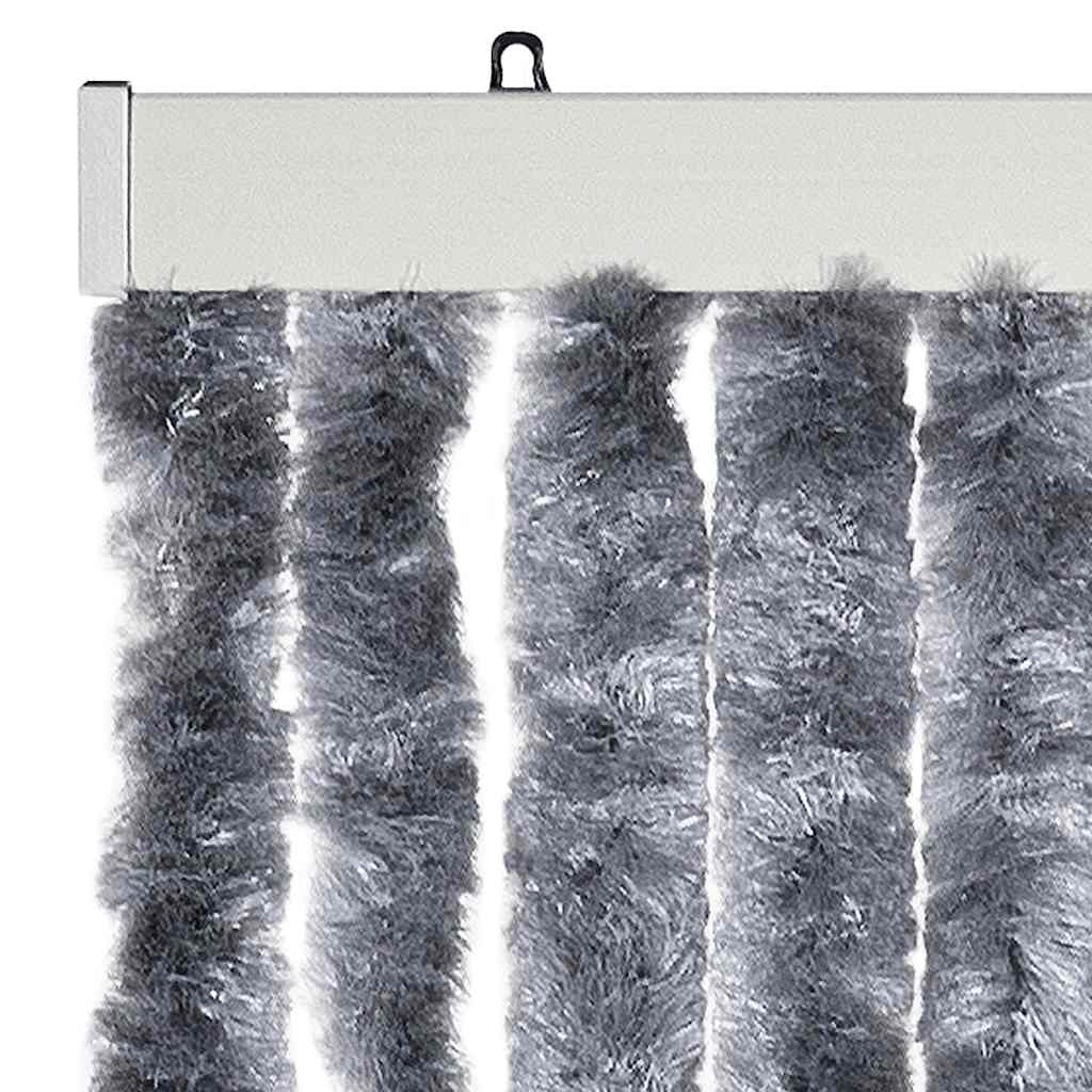 Insect Curtain Silver 56x200 cm Chenille