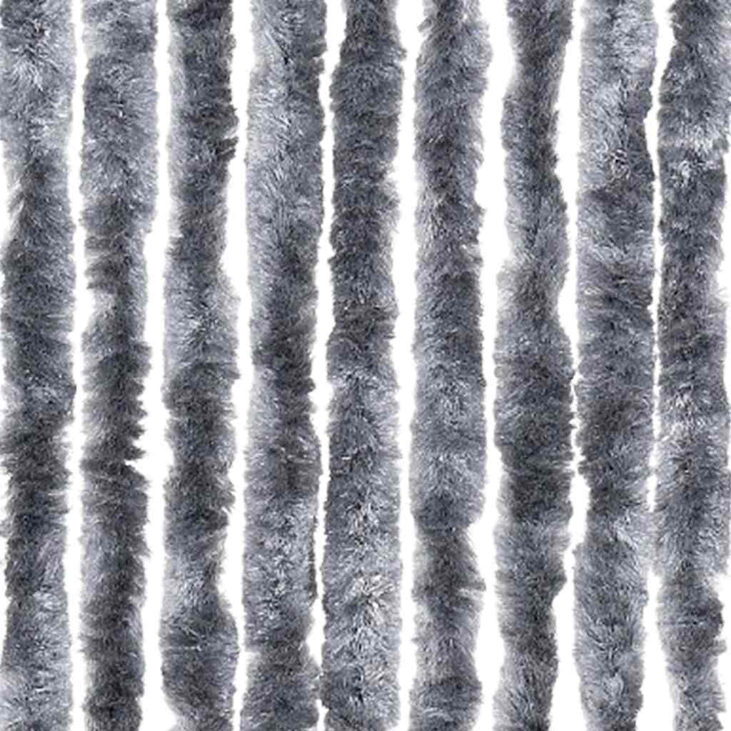 Insect Curtain Silver 56x200 cm Chenille