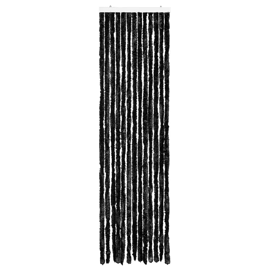 315141 vidaXL Insect Curtain Anthracite 56x200 cm Chenille