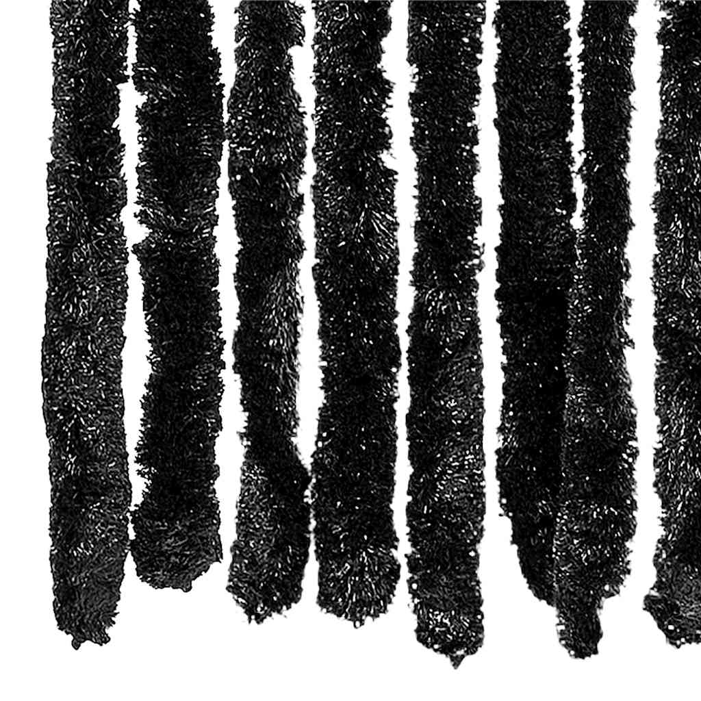 315141 vidaXL Insect Curtain Anthracite 56x200 cm Chenille
