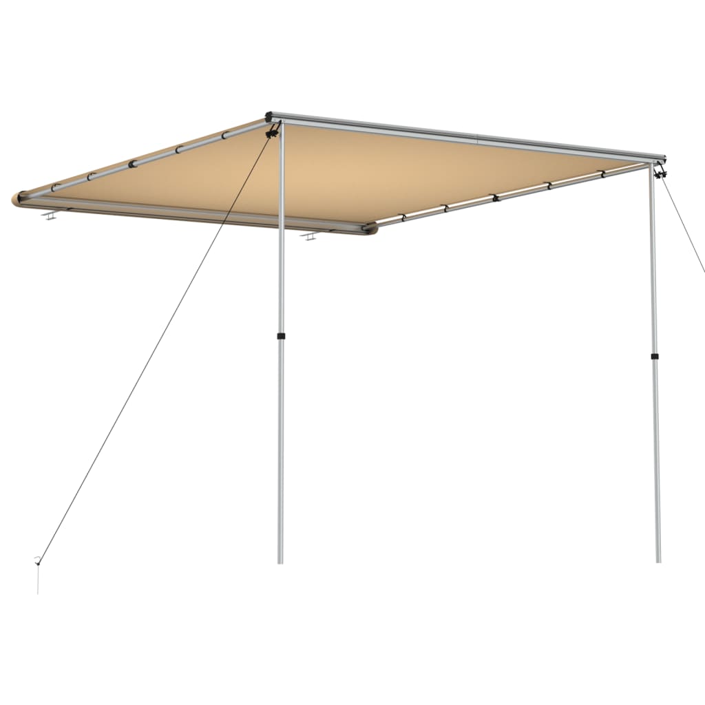 Camper & Caravan Awning 2.4x3x2.15 m Beige