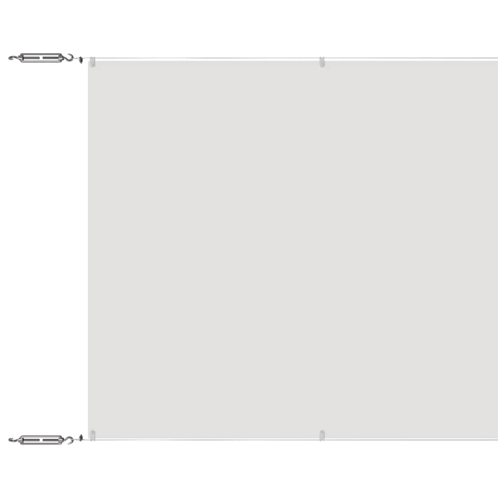 Vertical Awning White 140x800 cm Oxford Fabric