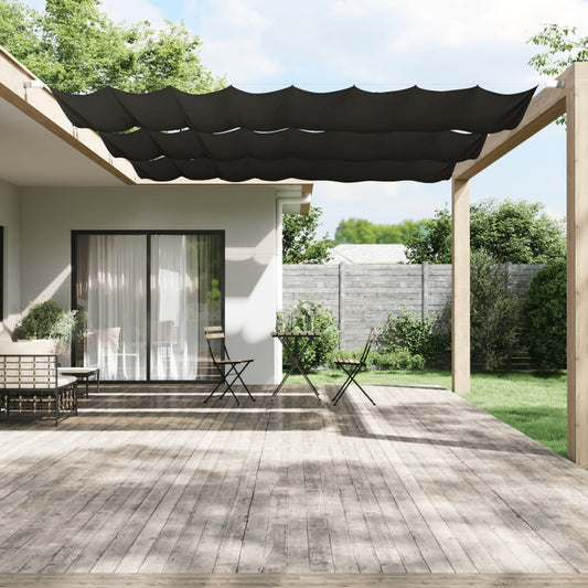 vidaXL Vertical Awning Anthracite 140x800 cm Oxford Fabric