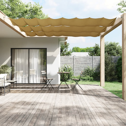 vidaXL Vertical Awning Beige 60x1200 cm Oxford Fabric