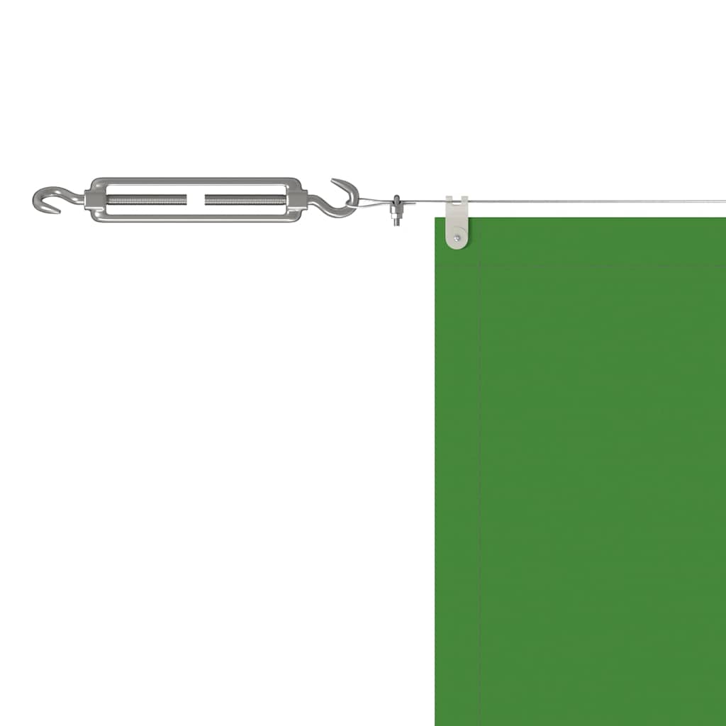 148301 vidaXL Vertical Awning Light Green 60x800 cm Oxford Fabric