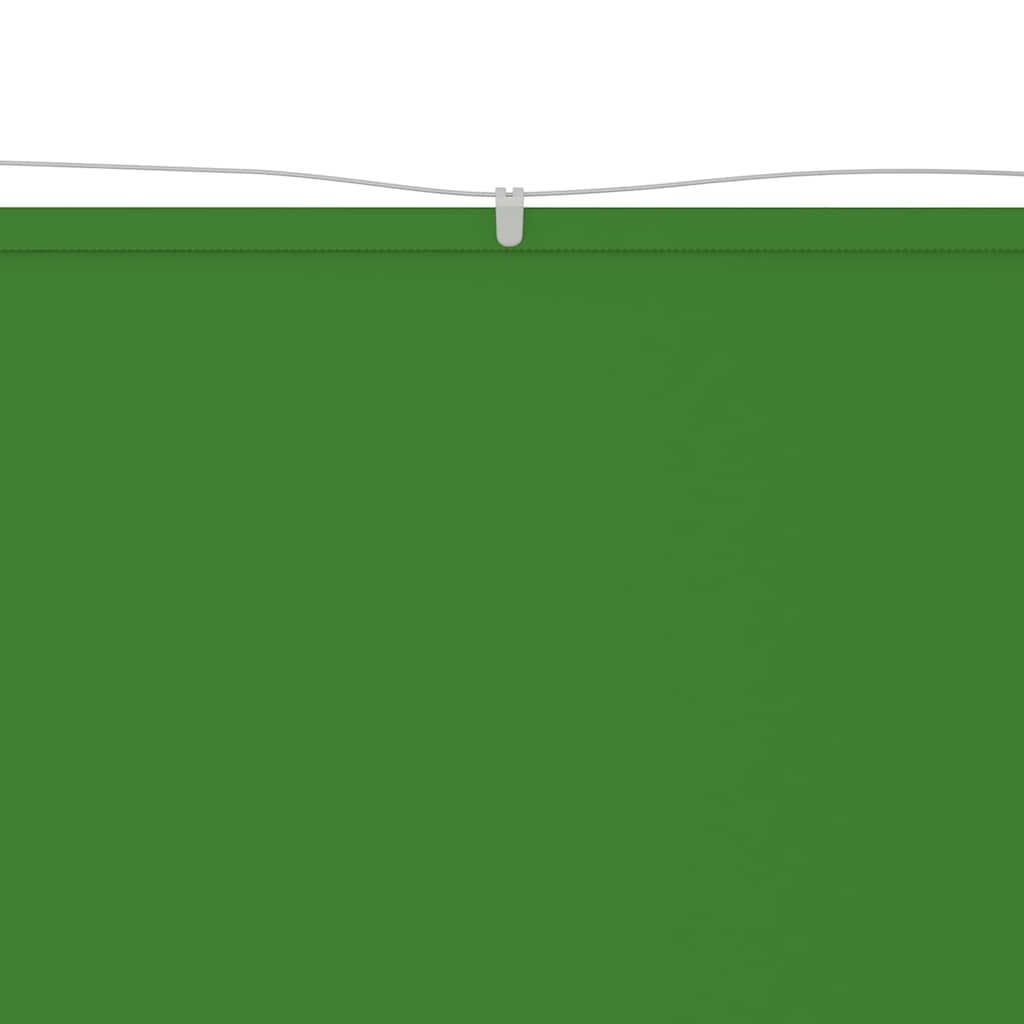 148307 vidaXL Vertical Awning Light Green 100x600 cm Oxford Fabric
