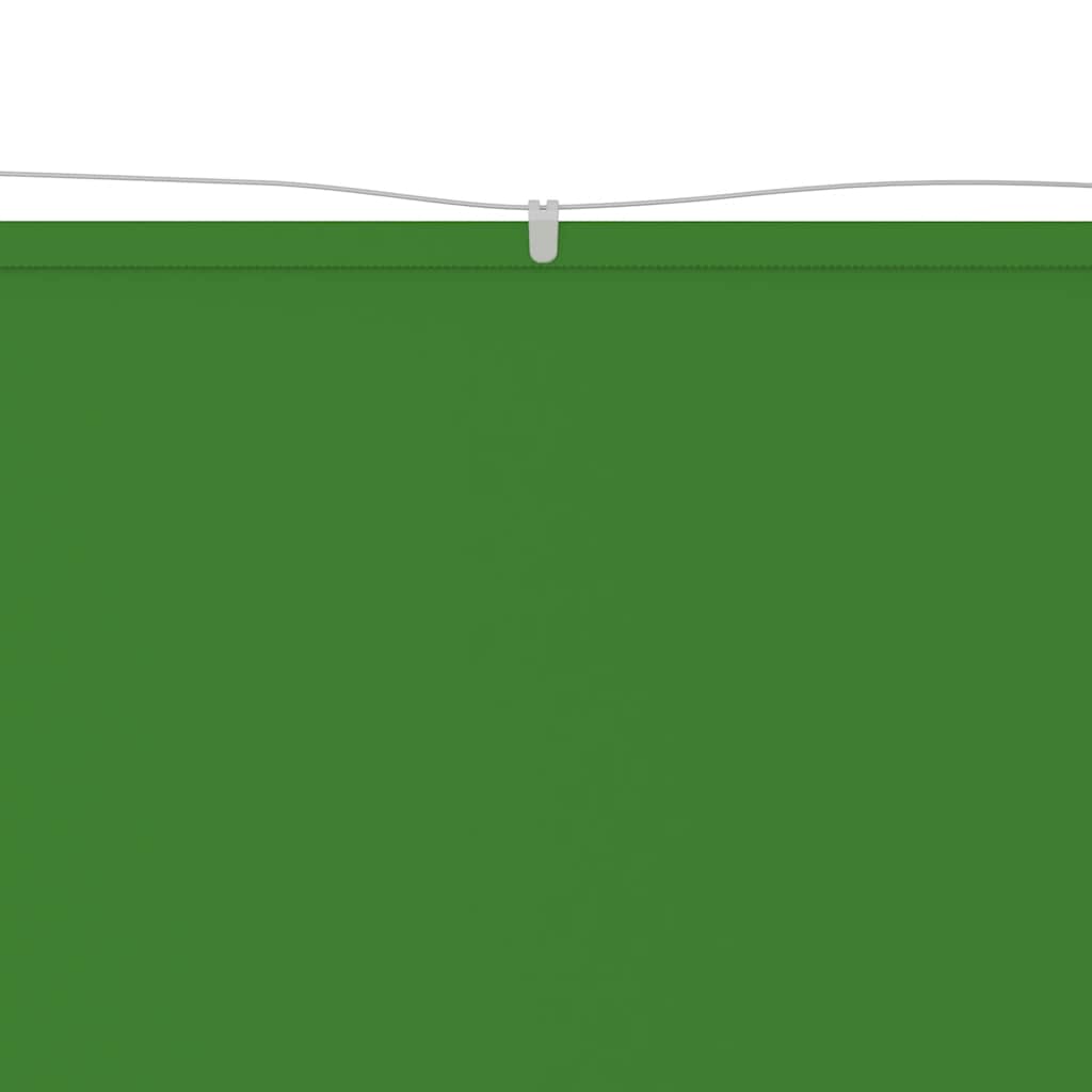 148310 vidaXL Vertical Awning Light Green 100x1200 cm Oxford Fabric