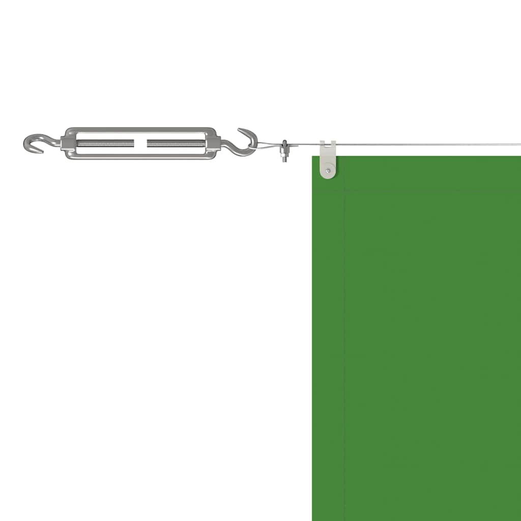 148310 vidaXL Vertical Awning Light Green 100x1200 cm Oxford Fabric