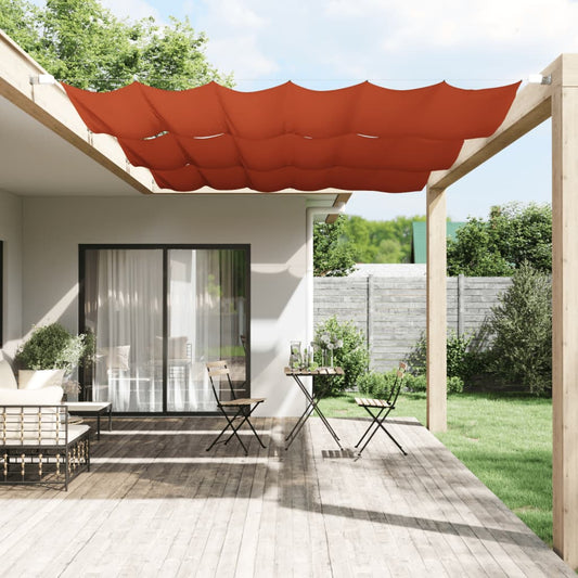 vidaXL Vertical Awning Terracotta 140x270 cm Oxford Fabric