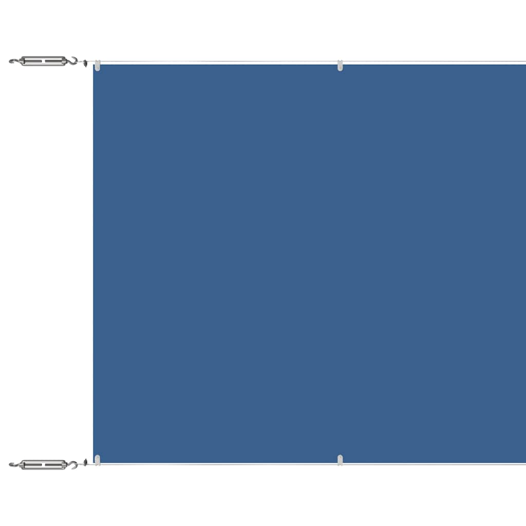 148462 vidaXL Vertical Awning Blue 140x800 cm Oxford Fabric