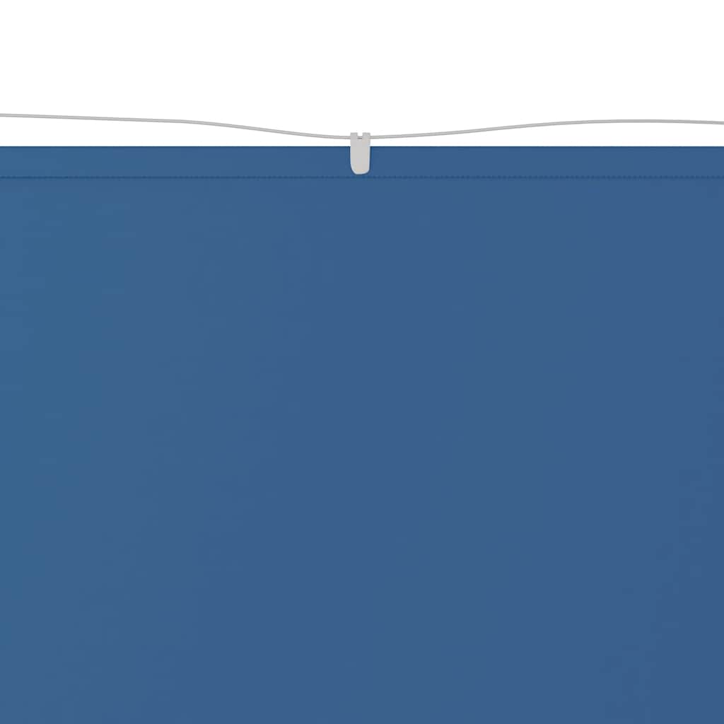 148463 vidaXL Vertical Awning Blue 140x1000 cm Oxford Fabric